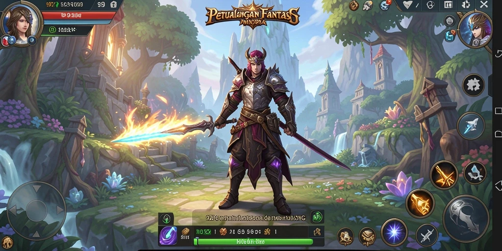 Tangkapan layar dari gameplay 9ZK yang menampilkan pertempuran seru.