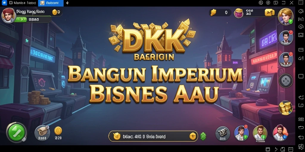 Tampilan menarik dari gameplay DKK yang mendebarkan.