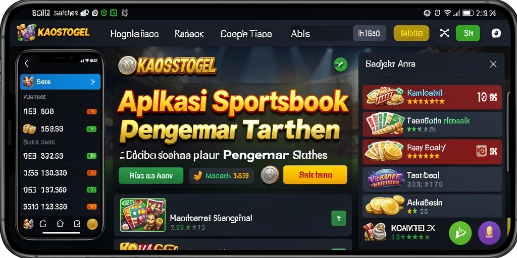 Tampilan gameplay KAOSTOGEL dengan berbagai pilihan taruhan menarik.
