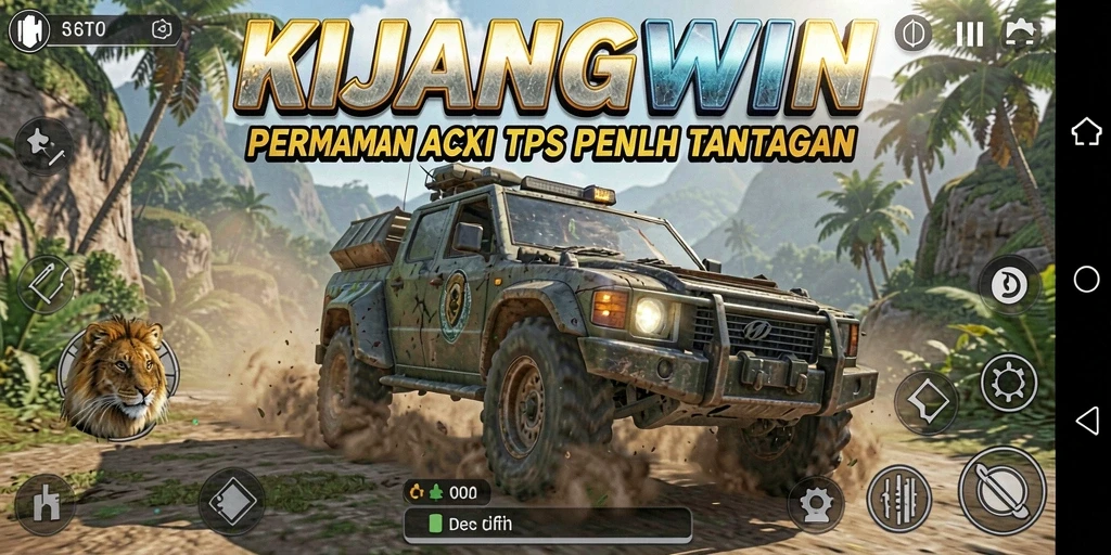 Tampilan gameplay KIJANGWIN dengan aksi menegangkan.