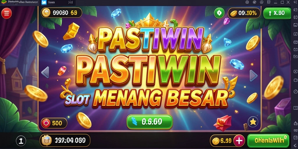 Screenshot gameplay Slot PASTIWIN yang menarik dan penuh hadiah.