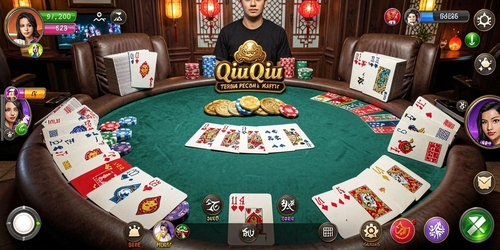 Screenshot gameplay QiuQiu RR89 yang seru dan interaktif.