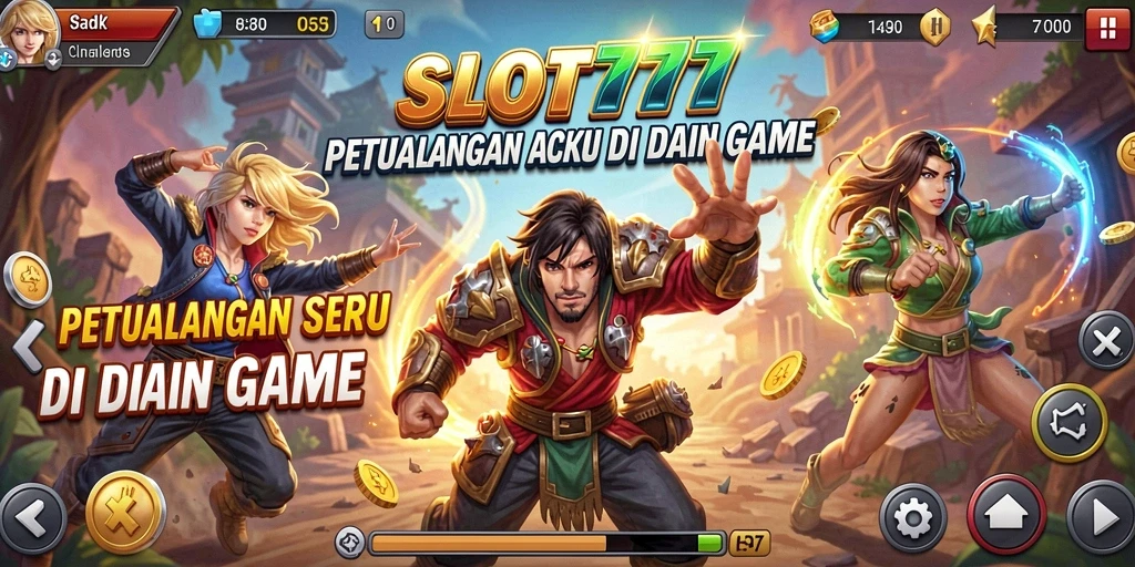 Tampak seru dalam aksi penuh adrenalin di SLOT777.